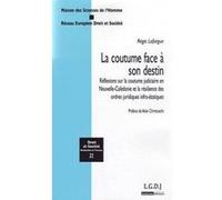 La Coutume Face À Son Destin - Réflexions Sur La Coutume Judiciaire En Nouvelle-Calédonie Et La Résilience Des Ordres Juridiques Infra-Étatiques