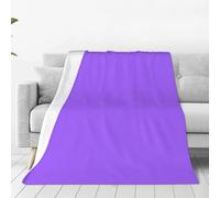 La couverture en micro polaire ultra douce vous offre un sommeil délicat et chaud. Elle est fabriquée en tissu microfibre pour les voyages, le canapé et le lit, ce qui en fait le choix de couleur unie