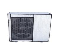 La couverture extérieure du climatiseur en film d'aluminium métallique n'a pas peur de l'eau et de la protection solaire Demi-paquet Housse d'isolation thermique double face matelassée à trois couches
