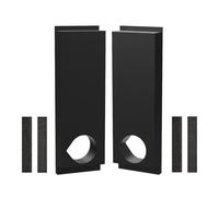 LA Crafted Élévateurs de lumière d'aquarium pour Fluval Plant 4.0 LED | Paire de supports en polymère résistant à la chaleur + attaches Velcro | Installation facile sans outil (17,8 cm)
