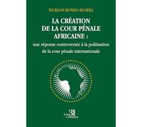 La création de la cour pénale africaine