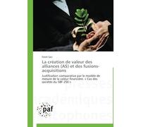 La Création De Valeur Des Alliances (As) Et Des Fusions-Acquisitions