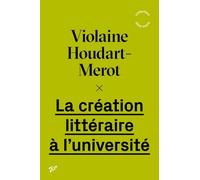 La Création Littéraire À L'université