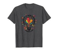 La créativité est l'intelligence Qui s'amuse et Inspire T-Shirt, Homme, Chiné Foncé, XL