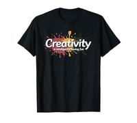 La Créativité Est L'intelligence S'amuser Art Love Studio T-Shirt