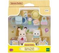 2 Figurines Sylvian Families Le duo des bébés en promenade Multicolore E