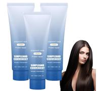 La Crème Lissante Protéinée, adaptée aux hommes comme aux femmes, nourrit et lisse rapidement les cheveux, idéale pour les cheveux bouclés et secs.