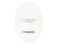 Chanel La Crème Main Texture Riche 50 ml - Soin Nourrissant Réparateur pour Mains et Ongles, Réduit les Taches et Hydrate Sèchement
