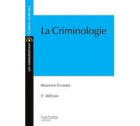 La criminologie