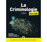 La Criminologie pour les Nuls, grand format, 4e éd