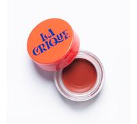 La Crique - Baume A Levres & Blush - Blush Creme & Baume A Levres Teinté - Enrichi en Acide Hyaluronique & Vitamine C - Maquillage Infusé de Soin - 99% d'Ingrédients Naturels - Vegan - Rouge Brun