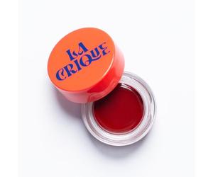 La Crique - Baume A Levres & Blush - Blush Creme & Baume A Levres Teinté - Enrichi en Acide Hyaluronique & Vitamine C - Maquillage Infusé de Soin - 99% d'Ingrédients Naturels - Vegan - Grenat