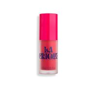 La Crique Eau à Lèvres Teintée 04 Splash Framboise - Rose Framboise Lumineux - Fini Mat Sans Transfert - Texture Fluide Légère - Hydratation Acide Hyaluronique - 97% Naturel Vegan - 10 ml