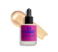 La Crique - Sérum Teinté Hydratant 30 ml - Peaux Sèches à Très Sèches - Fini Glowy Naturel - À l’Acide Hyaluronique - 99% Naturel - Soin Vegan - 00 Porcelaine