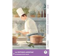 La critique anonyme - Französische Krimi-Lektüre A1-A2 (+ Audio-Online): Mit der Frank-Lesemethode leicht verständlich gemacht