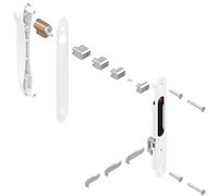 La croisee ds - Ensemble fermeture renovation-poignee de condamnation 8299 - Coloris.Blanc -