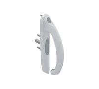 LA CROISEE DS GAU01055 Poignée 20° intérieur 5531 Profil 35 à 53mm-Blanc 9016-Droite-DS5531-D086