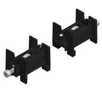 La Croisée DS, Paire de chariot de renovation pour chassis coulissant aluminium-modele simple, Livré avec 2 chariots, 4 galets et 2 axes, Charge par paire de chariot jusqu'à 110 kg