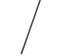 Tringle 2500 mm CROISEE DS - noir - 6888