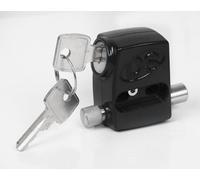 Arrêt de vantail S'HESTIA à clés identiques manuel noir RAL 9005 - LA CROISEE DS - DS2586-013