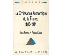 La croissance économique de la France, 1815-1914