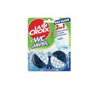 LA CROIX - Bloc WC 3 en 1 Fraîcheur Effet Javel, Nettoyage et Désodorisation (Lot 2 x 48g) - Le lot de 4