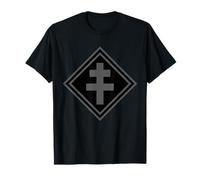 La Croix De Lorraine v4 - Art Gothique T-Shirt