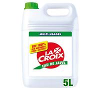 LA CROIX - Eau de Javel La Croix 3,6 % Désinfectant - Tue 100 % des Microbes, Virus et Bactéries - Nettoyant Ménager Multi-Usage - Hygiène Parfaite - Bidon 5 L