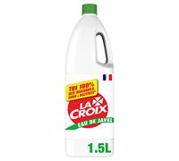 LA CROIX - Eau de Javel La Croix Tradtionnelle - Nettoyant Ménager - Flacon 1,5 Litre