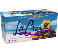La Croix Eau pétillante aromatisée | Prune de plage | Saveur été 2021 | Essence naturelle | Lot de 8 canettes de 355 ml