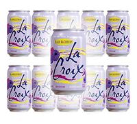 La Croix Eau pétillante Razzberry noire, 350 ml (lot de 10, total de 3401,9 g)