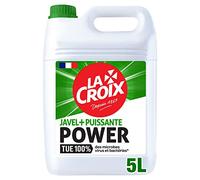 LA CROIX - Javel + Puissante Power - Nettoyants Multi-Usage - Nettoie en profondeur toutes les surfaces de la maison - Bidon 5 L