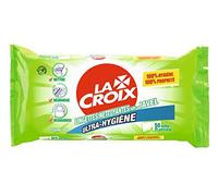 LA CROIX - ultra hygiène - Lingettes nettoyantes - 50 Pièces (25 extra larges)