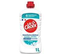 La Croix - Nettoyant Ménager Multi-Surfaces parfum Frais - Sans Javel - Désinfecte et Nettoie - Bidon 1 L