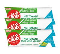 LA CROIX Nettoyant multi-usages à la javel recharge à diluer Forêt d'Eucalyptus 3 recharges