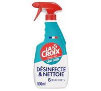 LACROIX- Spray Désinfectant et Nettoyant Cuisine - Efficacité Sans javel et avec 6 ingrédients - Enlève saleté et graisse - Flacon Spray 500 ml