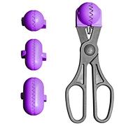 La Croquetera Ustensile de cuisine multifonctions avec 4 moules interchangeables pour croquettes, boulettes de viande, sushis, etc., breveté et fabriqué en Espagne, violet