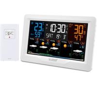 La Crosse Technology – Station météo SW403-WHI – J+4, connexion Wifi, écran coloré – Blanc