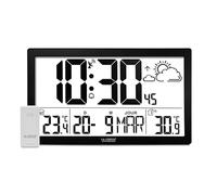 La Crosse Technology Horloge murale radio-pilotée écran géant