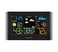 La Crosse Technology S77925-INT Station météo couleur sans fil, noir