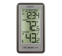 La Crosse Technology Thermomètre numérique intérieur/extérieur WS-9160U-IT Titianium