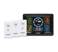 La Crosse Technology - WS6304 Station météo colorée 3 capteurs - Noir