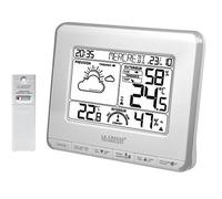 La Crosse Technology WS6818 Station Météo avec Indicateur de Confort -Blanc/Argent