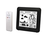 La Crosse Technology - WS6823 Station Météo avec Prévisions et signal DCF - Noir