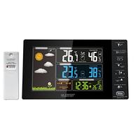 La Crosse Technology WS6827-BLA Station Météo Ecran Couleurs Français Noir
