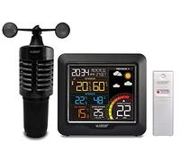 La Crosse Technology - WS6861 Station météo colorée avec anémomètre - Noir