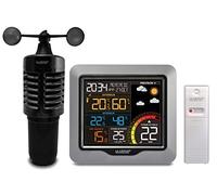 La Crosse Technology - WS6861 Station météo colorée avec anémomètre - Silver