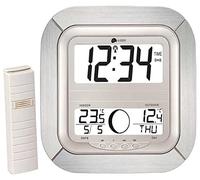 La Crosse Technology - WS8418 - Horloge murale avec indication des phases de lune