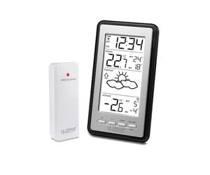 La Crosse Technology WS9130 Station météo avec Températures Intérieur/Extérieur - Noir
