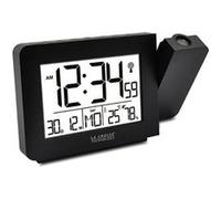 La Crosse Technology - WT522 Réveil radio-piloté avec projection - Noir Noir G